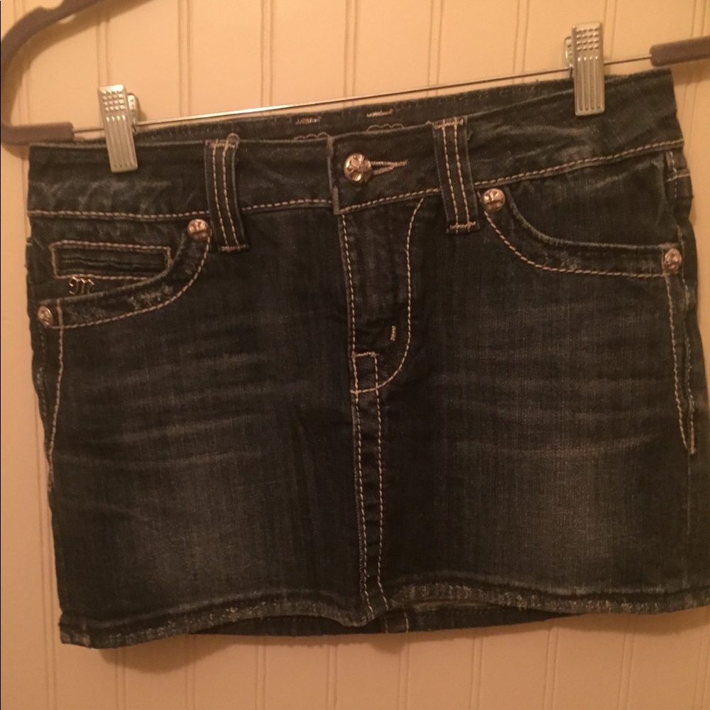 Miss Me Women’s JS5004 Denim Skirt